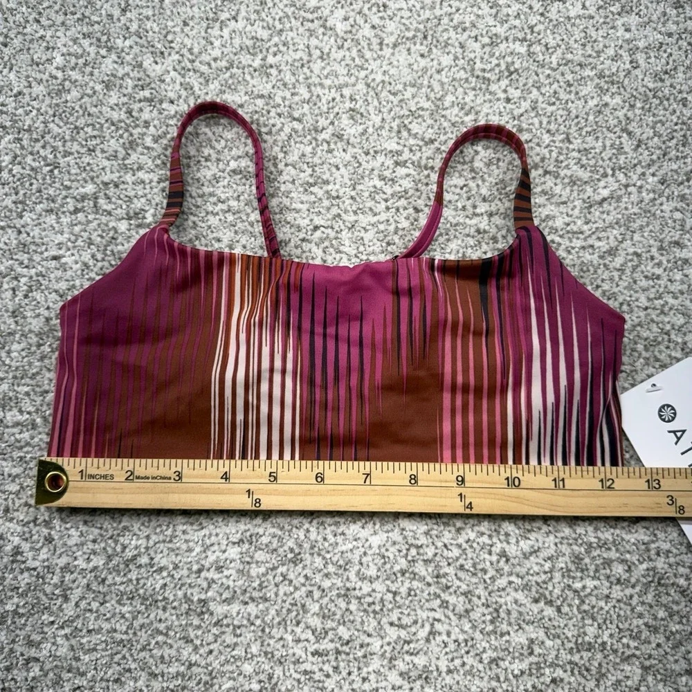 NWT Women's Athleta Warm-Colored Ibiza Scoop Swim Bikini‎ Top Size XXS D-DD Cup